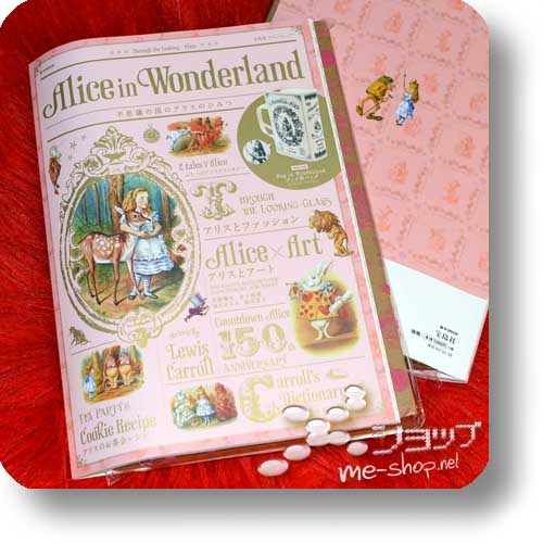 Alice in Wonderland 2014 Bag Book (Gothic/Lolita) inkl. Book shaped handbag!-0