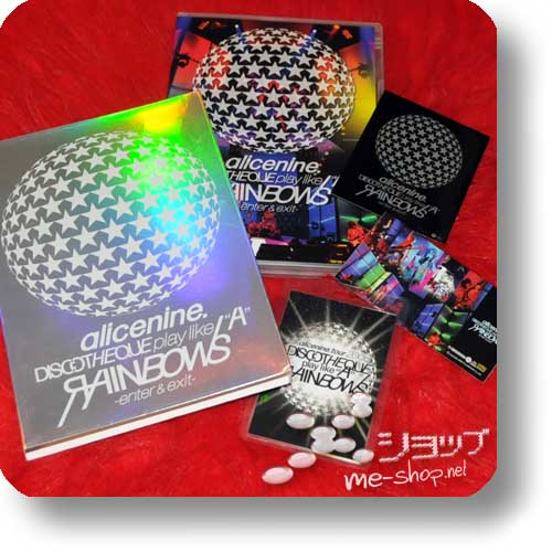 alice nine. - DISCOTHEQUE play like "A" RAINBOWS LIM.DVD +2Bonus-Sticker! (Re!cycle)-0