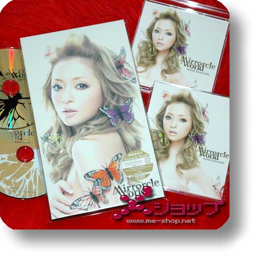AYUMI HAMASAKI - Mirrorcle World LIM.BOX CD+DVD A-Type (Re!cycle)-0