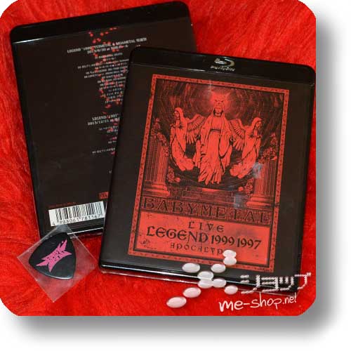BABYMETAL - LIVE LEGEND 1999 1997 APOCALYPSE (Blu-ray)+Bonus-Guitar Pick!-0