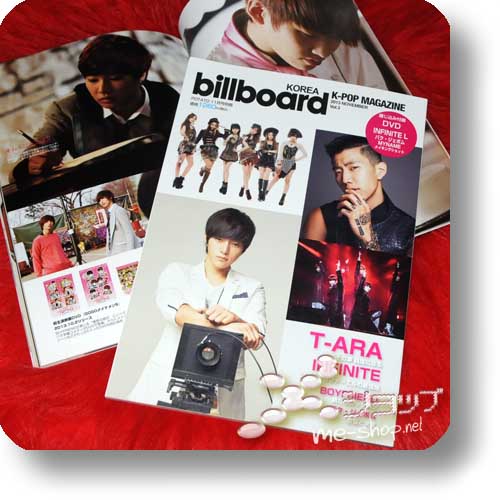 billboard KOREA Vol.03 November 2013 (K-Pop Magazin) inkl.DVD (Infinite, Jay Park, Myname...)-0