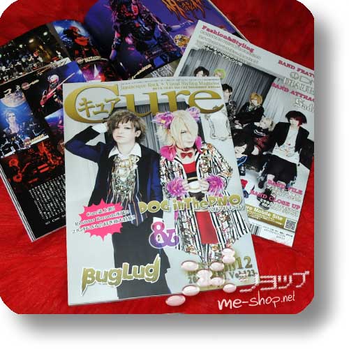 CURE Vol.123 (Dezember 2013) BUGLUG / DOG in the PWO, An Cafe, DIV, Kiryu, Royz, Sadie...-0