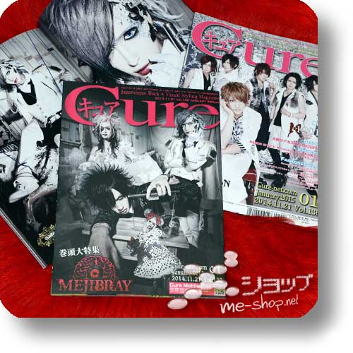 CURE Vol.136 (Januar 2015) MEJIBRAY / Blu-BillioN, Royz, 12012, Loudgrape, Aoi, DIV...-0