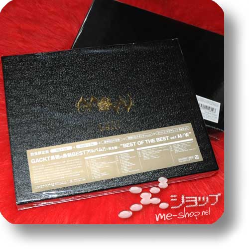 GACKT - M+W Best of the best Vol.1 -M / W- LIM.BOX 2CD+2DVD+Bonus-0