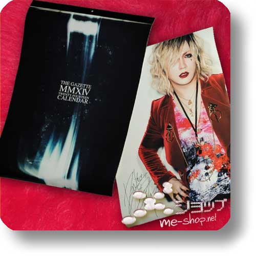 THE GAZETTE - Wandkalender 2014+Poster (62x42 cm!) Version RUKI-0