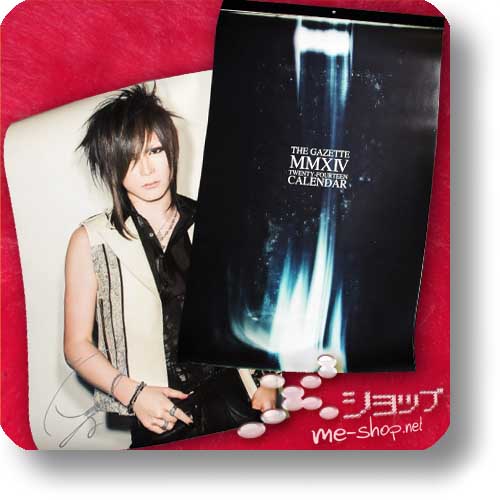THE GAZETTE - Wandkalender 2014+Poster (62x42 cm!) Version URUHA-0