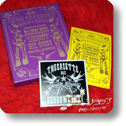 THE GAZETTE - Standing live tour 2006 LIM. 3DVD-BOX +Bonus-Stickerset (Re!cycle)-0