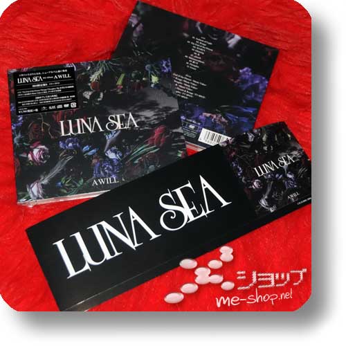 LUNA SEA - A WILL LIM.CD+DVD +Bonus-Stickerbogen!-0