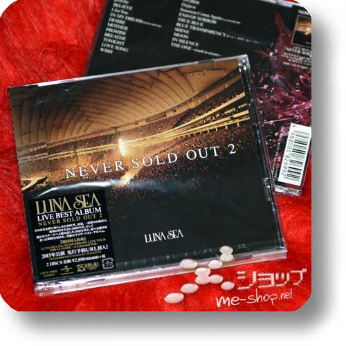 LUNA SEA - NEVER SOLD OUT 2 (Live Best Album / 2CD) lim.1.Press-0