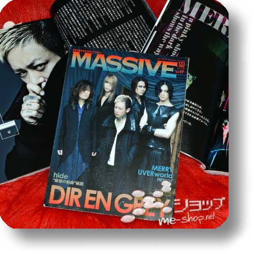 MASSIVE Vol.17 (Januar 2015) DIR EN GREY, MERRY, Pierrot, J, Kuroyume, hide...-0