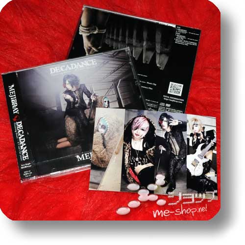 MEJIBRAY - Decadance LIM.CD+DVD A-Type +Bonus-Fotokarte!-0