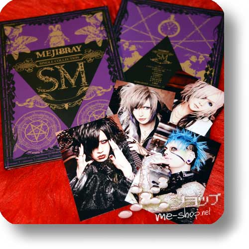 MEJIBRAY - SINGLE COLLECTION SM (lim.CD+DVD+Book) +Bonus-Fotokartenset!-0