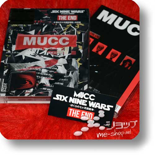 MUCC - SIX NINE WARS -Bokura no nana kagetsu kan senso- THE END (lim.2DVD+2CD) +Bonus-Sticker!-0