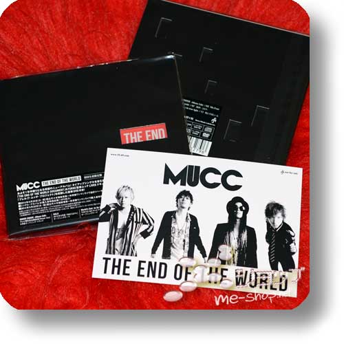 MUCC - THE END OF THE WORLD (lim.CD+DVD) +Bonus-Fotopostkarte!-0