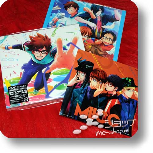 MUCC - World's End (MEGANESU!-Anime-Version inkl. Bonustracks!) +Bonus-Fotosticker!-0