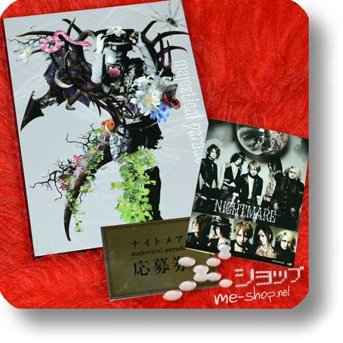 NIGHTMARE - majestical parade LIM.CD+DVD+Book +Bonus-Sticker (Re!cycle)-0