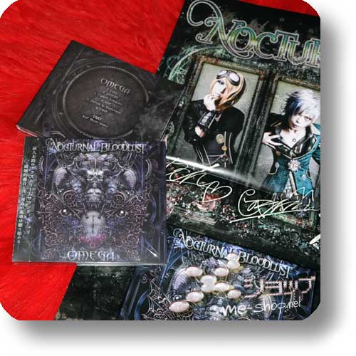 NOCTURNAL BLOODLUST - OMEGA lim.Digipak CD+DVD +Bonus-Promoposter!-0