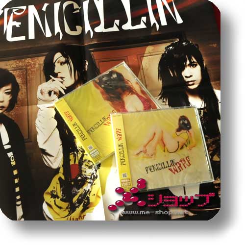 PENICILLIN - WARP PACKAGE LIM.CD+DVD A+B+Promoposter!-0