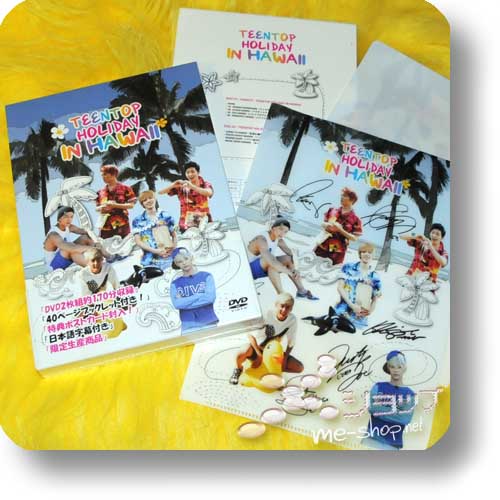 TEEN TOP - Teentop Holiday in Hawaii LIM.BOX 2DVD+Photobook+Postcard+Bonus-Clearfile!-0