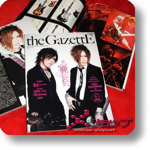 THE GAZETTE - Guitar Book feat. Uruha & Aoi (+4 BANDSCORES!)-0