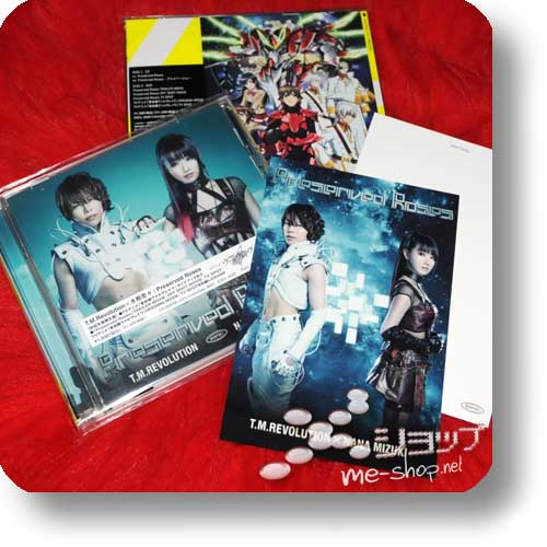 T.M.REVOLUTION x NANA MIZUKI - Preserved Roses LIM.CD+DVD (Kakumeiki Valvrave)+Bonus-Fotopostkarte-0