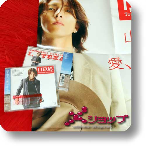 TOMOHISA YAMASHITA - I, TEXAS LIM.CD+Photob. B+BONUS-POSTER-0