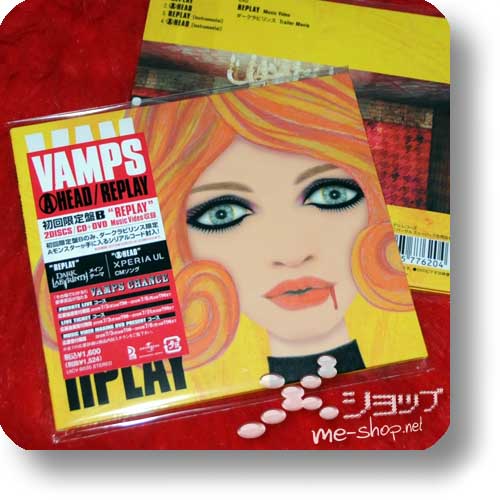 VAMPS - AHEAD / REPLAY lim.CD+DVD B-Type-0
