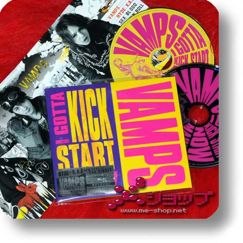 VAMPS - I GOTTA KICK START NOW lim.CD+DVD (HYDE / K.A.Z.)-0