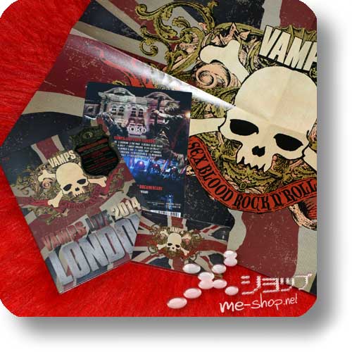 VAMPS - LIVE 2014: LONDON (B-Type / Blu-ray) +Bonus-Promoposter/Sticker!-0