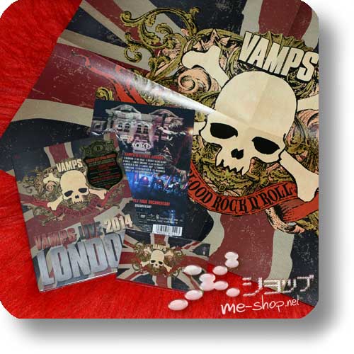 VAMPS - LIVE 2014: LONDON (B-Type / 2DVD) +Bonus-Promoposter/Sticker!-0