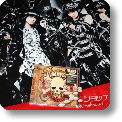 VAMPS - SEX BLOOD ROCK N' ROLL +GEROLLTES PROMOPOSTER!-0
