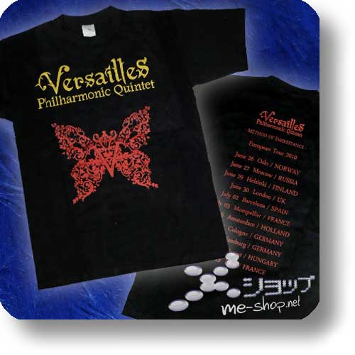VERSAILLES - T-Shirt METHOD OF INHERITANCE EU-TOUR / Größe S-0