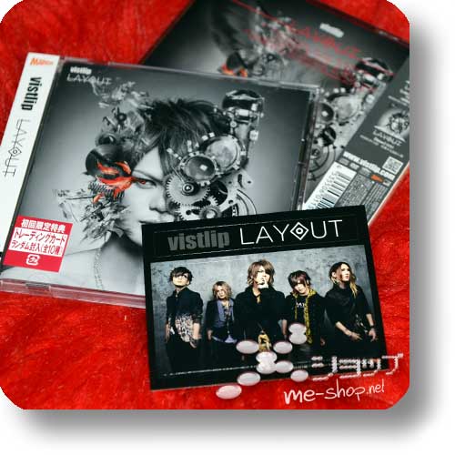 vistlip - Layout (CD+DVD "vister") +Bonus-Fotosticker!-0