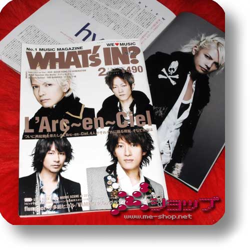 WHAT'S IN Vol.284 (Feb.11) L'ARC~EN~CIEL, AAA, Galileo Galilei-0