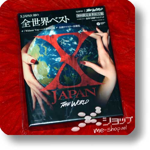 X JAPAN - THE WORLD - Hatsunozensekai Best (LIM.BOX 2CD+DVD+Photobook!)-0