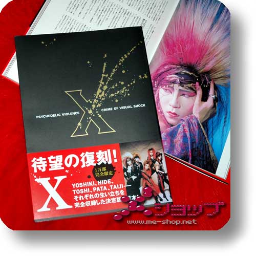 X (JAPAN) - Psychedelic Violence Crime of Visual Shock (Buch)-0