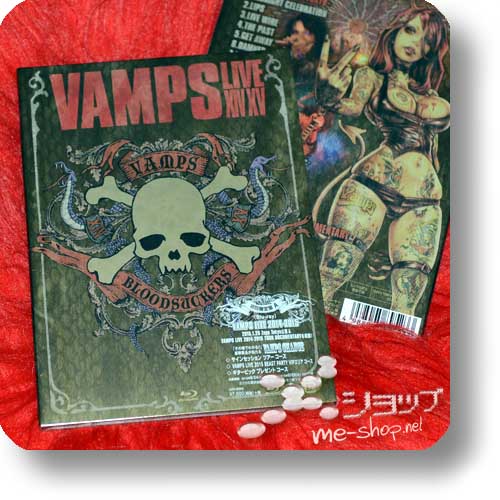 VAMPS - LIVE 2014-2015 XIV XV (lim.Blu-ray A-Type) +Bonus-Promoposter!-0