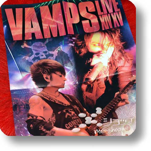 VAMPS - LIVE 2014-2015 XIV XV (lim.DVD B-Type) +Bonus-Promoposter!-11595