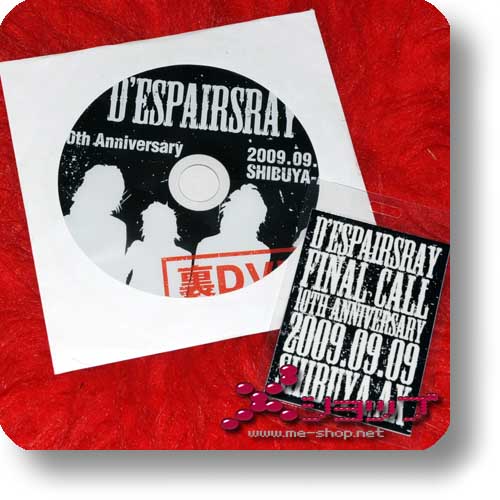 D'ESPAIRSRAY - 10th Anniversary 2009.09.09 SHIBUYA-AX "URA" DVD+Pass (FC only) (Re!cycle)-0