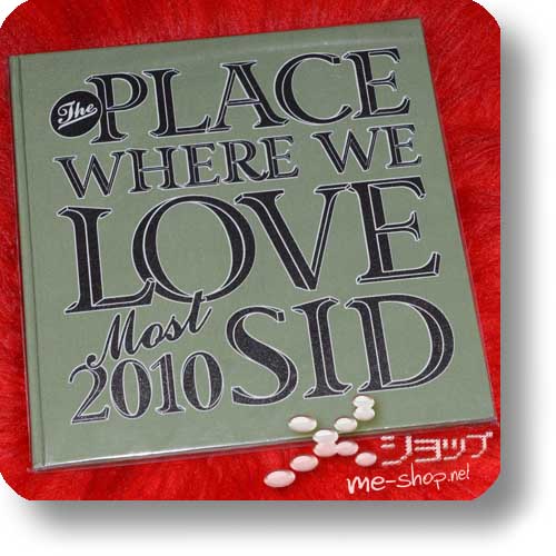 SID - TOUR 2010 "The Place Where We Love Most" ORIGINAL TOUR PAMPHLET-0