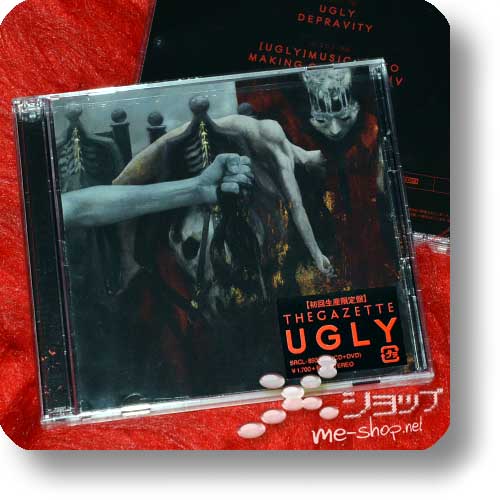 THE GAZETTE - UGLY lim.CD+DVD+Bonus-Fotokarte!-14017