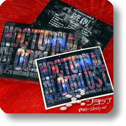 NOCTURNAL BLOODLUST - 2015.6.20 AKASAKA BLITZ ONEMAN LIVE "Juusou" (lim.Digipak/2DVD) +Bonus-Sticker!-0