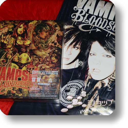 VAMPS - LIVE 2015 BLOODSUCKERS lim.Boxset (CD+Goods) +GEROLLTES PROMOPOSTER!-0