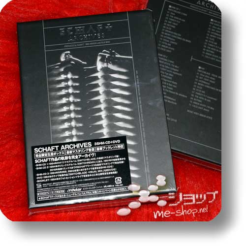 SCHAFT - ARCHIVES lim.Box 3SHM-CD+DVD (Hisashi Imai/BUCK-TICK, Fuji Maki, Raymond Watts)-0