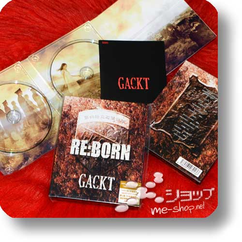 GACKT - RE:BORN 2CD +Bonus-Sticker! (Re!cycle)-15131