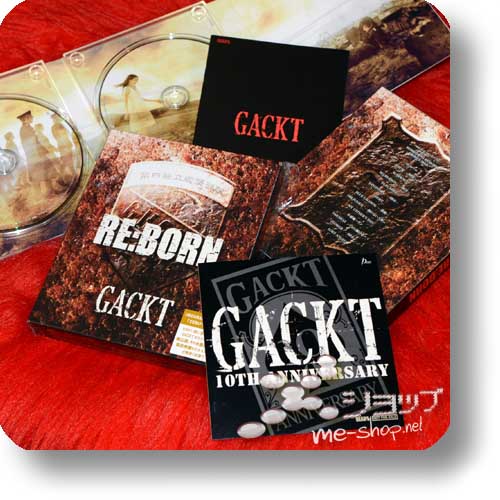 GACKT - RE:BORN 2CD +Bonus-Sticker! (Re!cycle)-0