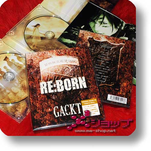 GACKT - RE:BORN 2CD +Bonus-Sticker! (Re!cycle)-15128