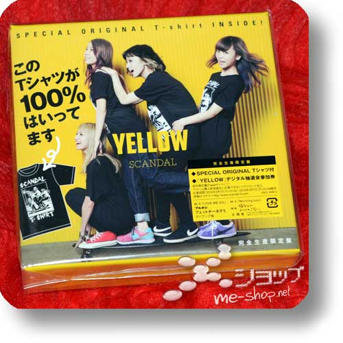 SCANDAL - YELLOW (lim.BOX CD+T-Shirt)-0