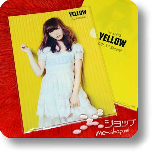 SCANDAL - YELLOW (lim.CD+DVD) +Bonus-Clearfile!-14966
