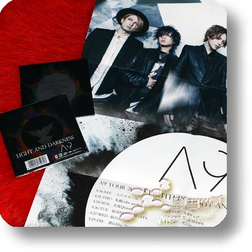 A9 - LIGHT AND DARKNESS +Bonus-Promoposter! (Λ9 / Alice Nine)-0